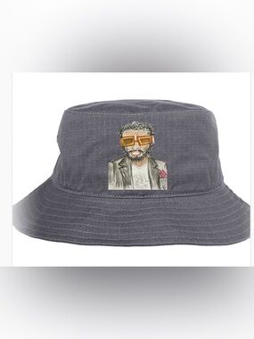 Bucket Hat with “I’m so Goo-Chee” Illustrated Patch